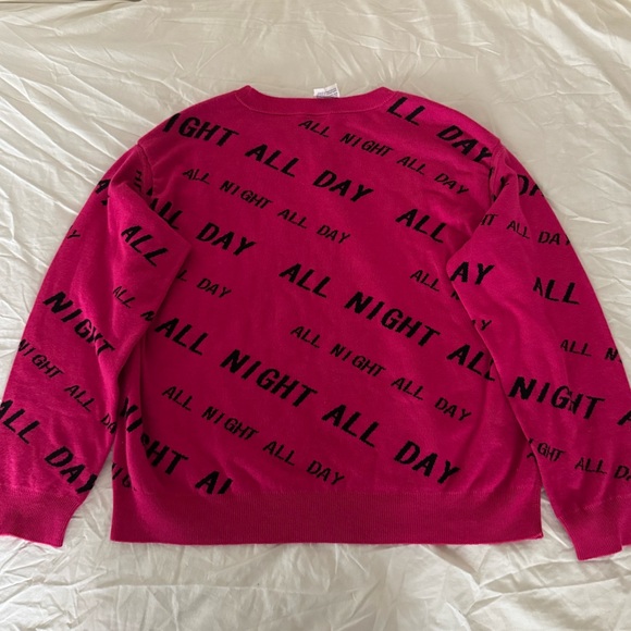 Sweater With Text - Picture 5 of 5